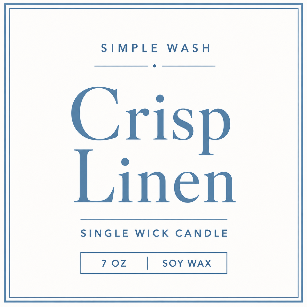 Single Wick Candle