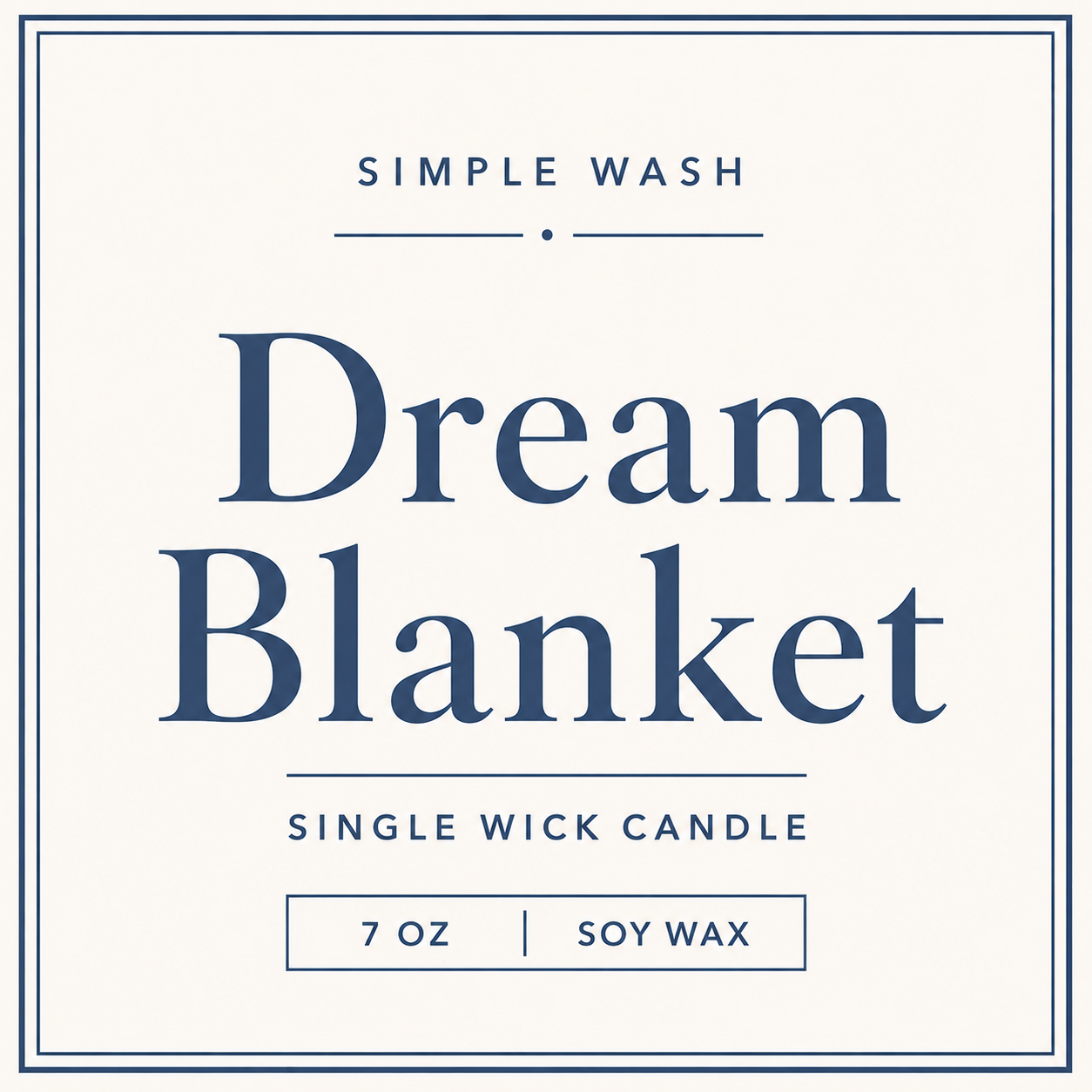 Single Wick Candle